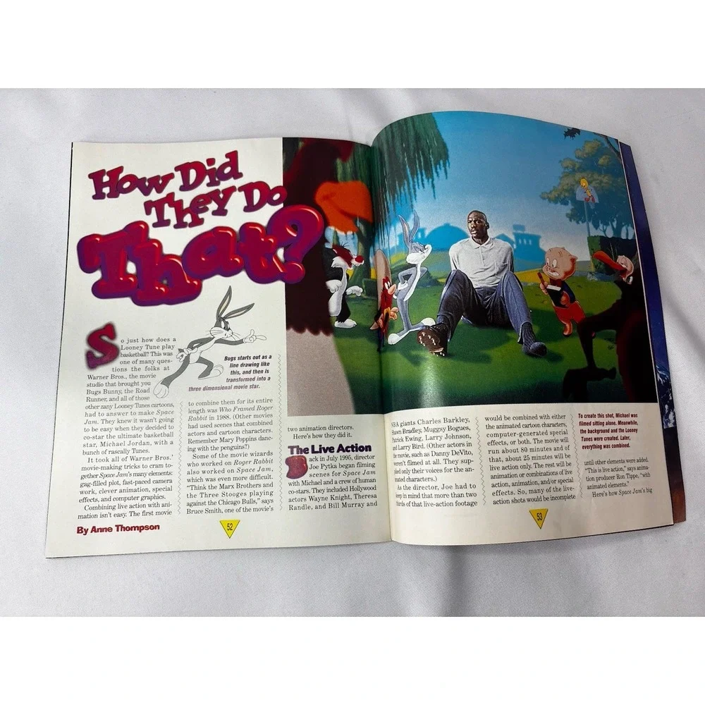Sports Illustrated for Kids Magazine Jan 1997 Space Jam Collector's Edition